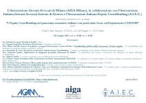 Convegno equity crowdfunding