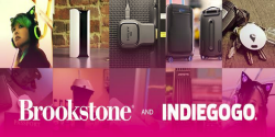 Indiegogo e Brookstone crowdfunding retail