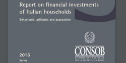 Consob report famiglie investimenti
