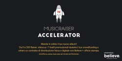 Musicraiser crowdfunding musica programma di accelerazione con Believe