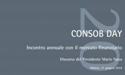 Consob day discorso presidente Nava