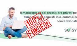 Soisy raccoglie 1,25 milioni in 8 giorni con equity crowdfunding su 200Crowd