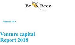 BeBeez Report Venture Capital in Italia 2018